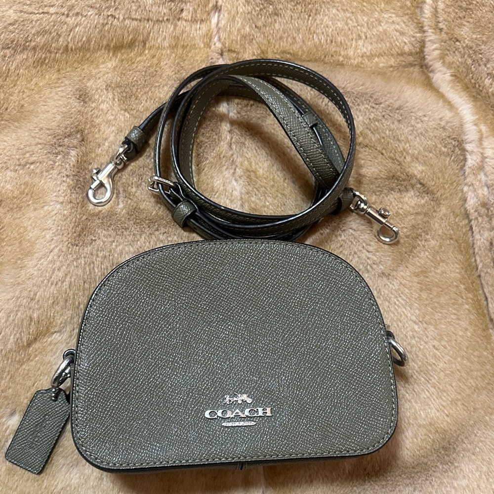 Coach Sage Green Crossbody Bag